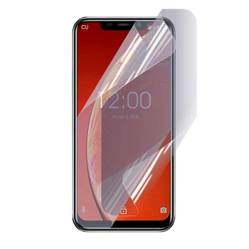 Антишпион приватная плёнка гидрогелевая для смартфона Oukitel C13 Pro противоударная прозрачная
