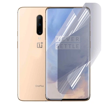 Плёнка гидрогелевая матовая для OnePlus 7 Pro протиударная прозрачная