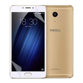Плёнка гидрогелевая матовая для Meizu m3 протиударная прозрачная