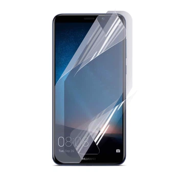 Антишпион приватная плёнка гидрогелевая для смартфона Huawei Mate 10 Lite противоударная прозрачная