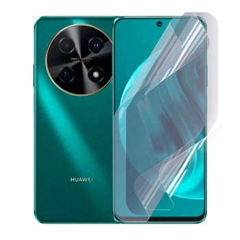 Антишпион приватная плёнка гидрогелевая для смартфона Huawei Enjoy 70 Pro противоударная прозрачная