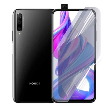 Плёнка гидрогелевая матовая для Huawei Honor 9x Pro протиударная прозрачная