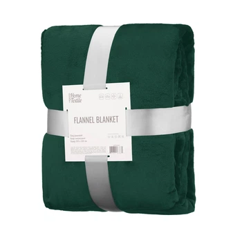 Плед Ardesto Flannel ART0224SB 200х220 см смарагдовий