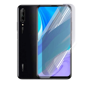 Плёнка гидрогелевая для Huawei Y9s глянцевая противоударная прозрачная