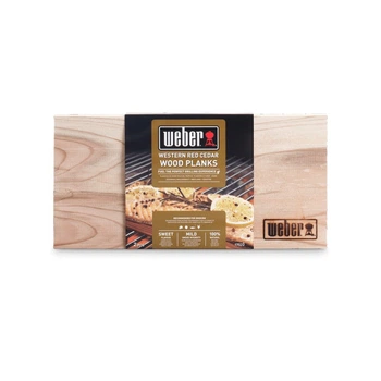 Кедрові планки для копчення 15x30 см Weber 2 шт 17522 Код: 010887