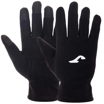 Перчатки спортивні тренувальні теплі Joma WINTER WINTER11-101 (фліс, поліестер, розмір 10, чорний)