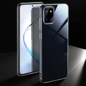 TPU чехол Epic Transparent 1,0mm для Samsung Galaxy Note 10 Lite (A81) Бесцветный (прозрачный) Без бренда