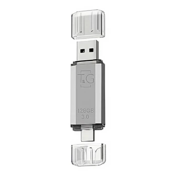 Флешка USB TG 128gb USB с разъемом Type C Цвет Серебро