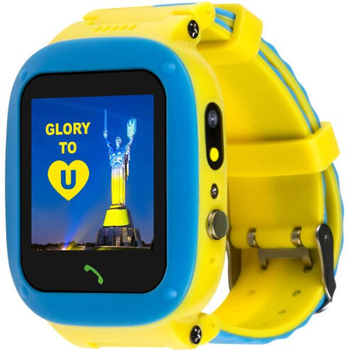 Смарт-часы AmiGo GO004 GLORY Blue-Yellow