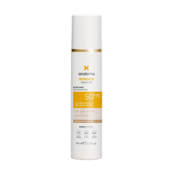 Сесдерма Депигментирующий солнцезащитный крем для лица SPF50 Sesderma Repaskin Urban 365 Despigmentante 50 мл