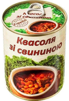 Фасоль со свининой L'appetit 350 г