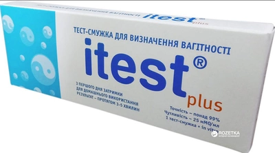 Тест-смужка Atlas Link ITEST Plus 1 штука (6941298300011)