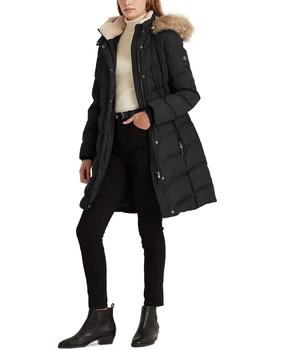 Пуховик зимовий довгий жіночий Ralph Lauren 817570747 XS Чорний (1159829235)
