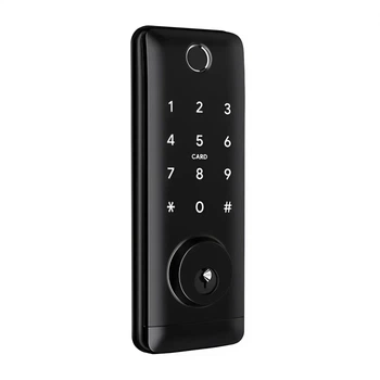 Автономный умный электромоторный замок SEVEN LOCK SL-7764BF Bluetooth Черный (99-00019632)