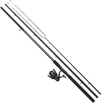 Набір фідерний DAM Full Tech Feeder 13Ft 120 г фідер 3.96 м до 120 г + котушка FD6000 + волосінь 0.4 мм (1608896)