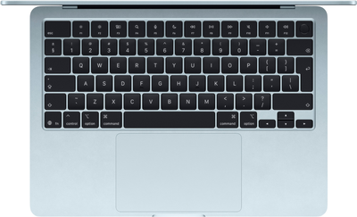 Ноутбук Apple MacBook Air 13.6" M4 24/512GB 2025 (MC6V4RU/A) (QWERTY+кирилиця) Sky Blue