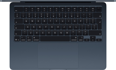 Ноутбук Apple MacBook Air 13.6" M4 16/256GB 2025 (MW123RU/A) (QWERTY+кирилиця) Midnight