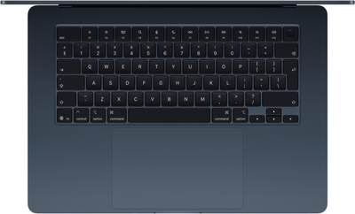 Ноутбук Apple MacBook Air 15.3" M4 16/512GB 2025 (MW1M3RU/A) (QWERTY+кирилиця) Midnight