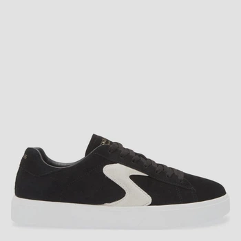 Мужские кеды замшевые низкие Skechers Eden Lx-Levors 232866 BLK 45.5 (11.5US) 29.5 см Черные (197976657885)