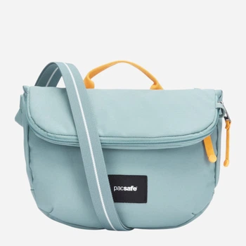 Сумка крос-боді через плече Pacsafe Go Saddle Crossbody 35140 М'ятна (0688334005825)