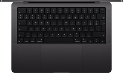 Ноутбук Apple MacBook Pro 14.2" M4 16GB/1TB 2024 (MW2V3RU/A) (QWERTY+кирилиця) Space Black
