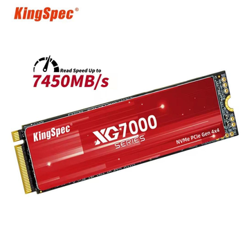 SSD M2 NVMe 2Тб KingSpec XG7000-2Tb 2280 твердотельный накопитель для PS5