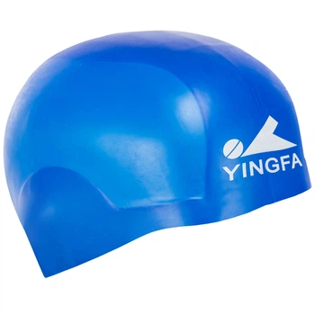 Шапочка для плавания силиконовая для взрослых Yingfa Speed 0073 размер S Blue