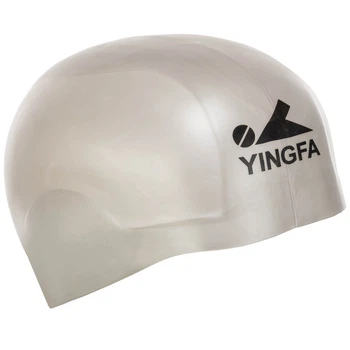 Шапочка для плавания силиконовая для взрослых Yingfa Speed 0073 размер S Grey