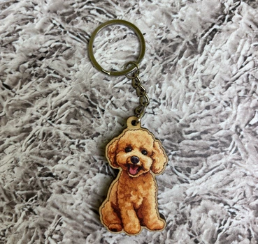 Деревянный брелок Craft Pins Мальтипу (CU-01780)
