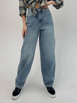 issaページ Джинсы Baggy женские ISSA PLUS WN20-699 28 Голубые
