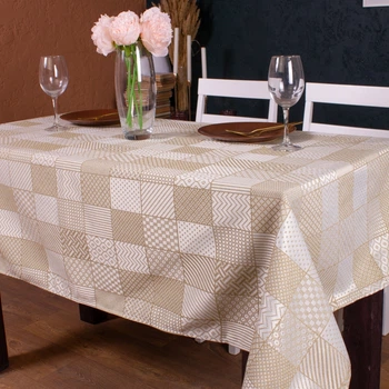 Скатертина MirSon Жаккард №301 Jacquard Olive 100x140 см (2200006723356)