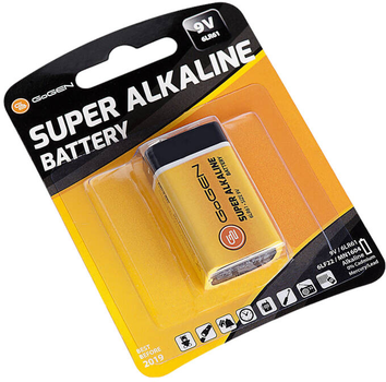 Bateria Gogen 9V Super Alkaline BLI 1 szt (GOG9VALKALINE1)