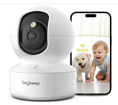 Беспроводная IP-камера Boykeep 2K K30 3MP поворотная 360 камера