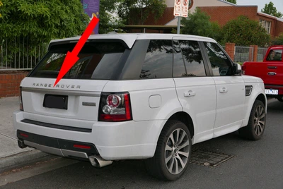 Задня сіра накладка над номером Range Rover Sport 2005-2013