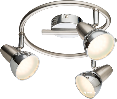 Светильник спотовый Globo Led Strahler Aluminium Nickel Matt 3 x LED (GB-56116-3)