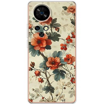 Силиконовый Чехол с Картинкой для Ulefone Note 17 Pro Принт (Цветок Сакура) (65170-ysm008)