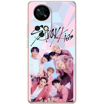 Силиконовый Чехол с Картинкой для Ulefone Note 17 Pro Принт (Stray Kids Boy Band, Стрей Кидс) (65170-ysm027)
