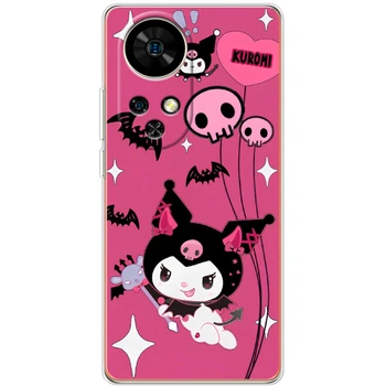 Силиконовый Чехол с Картинкой для Ulefone Note 17 Pro Принт (Куроми, Kuromi) (65170-ysm031)