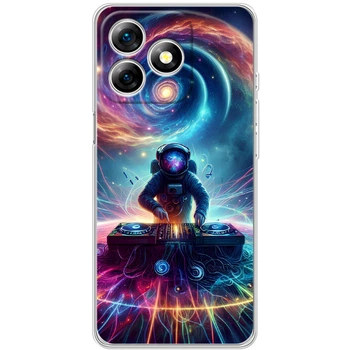 Силиконовый Чехол с Картинкой для Ulefone Note 18 Pro Принт (Космонавт) (65171-ysm014)
