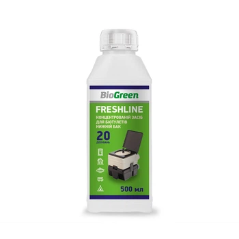 Концентрований засіб для очищення біотуалетів нижній бак Freshline 500 мл