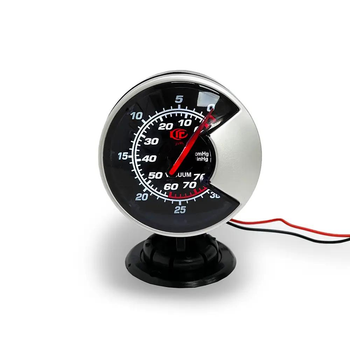 Разрежение во впускном коллекторе Ket Gauge 602706 Ø60 мм с LED подсветкой | Прибор датчик автомобильный