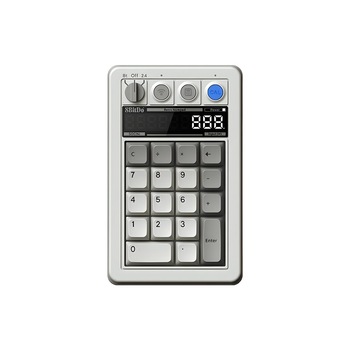 Механическая цифровая клавиатура 8BitDo Retro 18 с комбинированным подключением, дисплеем, калькулятором, M