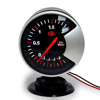 Указатель давления турбины Ket Gauge 602707 Ø60 мм с LED подсветкой | Прибор датчик автомобильный