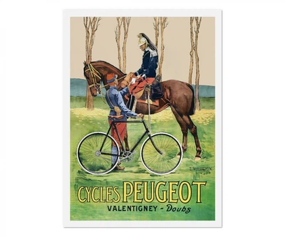 Постер CP Cycles Peugeot, Велосипеди 61х84 см (25)