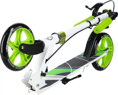 Hulajnoga dziecięca Nils Extreme miejska HM0180 Biało-zielona (5907695555448) Hulajnoga dziecięca Nils Extreme miejska HM0180 Biało-zielona (5907695555448)