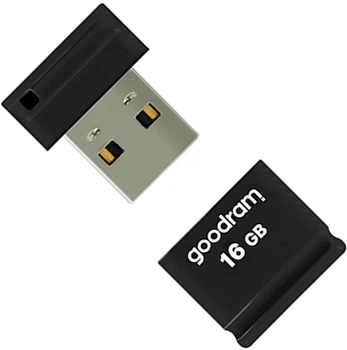 USB-флеш диск компактный Goodram Piccolo 16 ГБ черный (UPI2-0160K0R11)