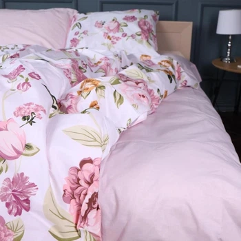 Комплект постільної білизни MirSon Євро 200х220 см 17-0726 Peony Whisper Бязь (2200010772081) Комплект постільної білизни MirSon Євро 200х220 см 17-0726 Peony Whisper Бязь (2200010772081)