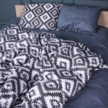 Простынь MirSon Бязь 17-0730 Silver Geo Zebra 220x240 см (2200010823103)