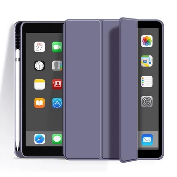 Чохол iPad 7/8/9 10.2" 2019-2021 | Air 3 10.5" | Pro 10.5" TPU Pen Slot lavender gray