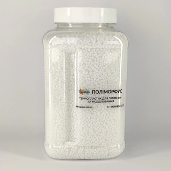 Полиморфус Tricolor, Термопластик, Пластимейк, Plastimake (банка) 750 г.